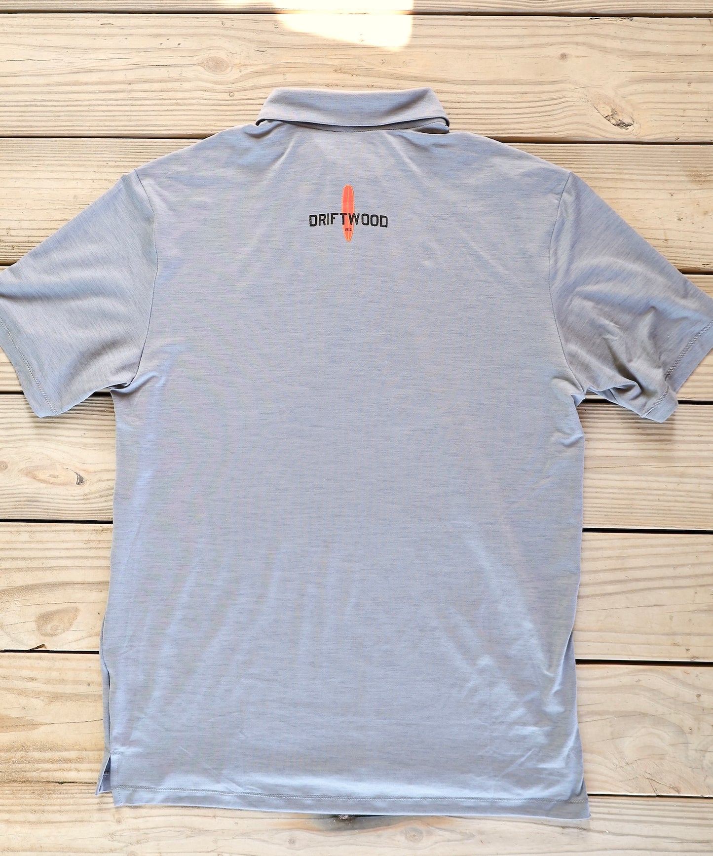 Land and Sea - Lightweight Performance Golf Shirt - Grey