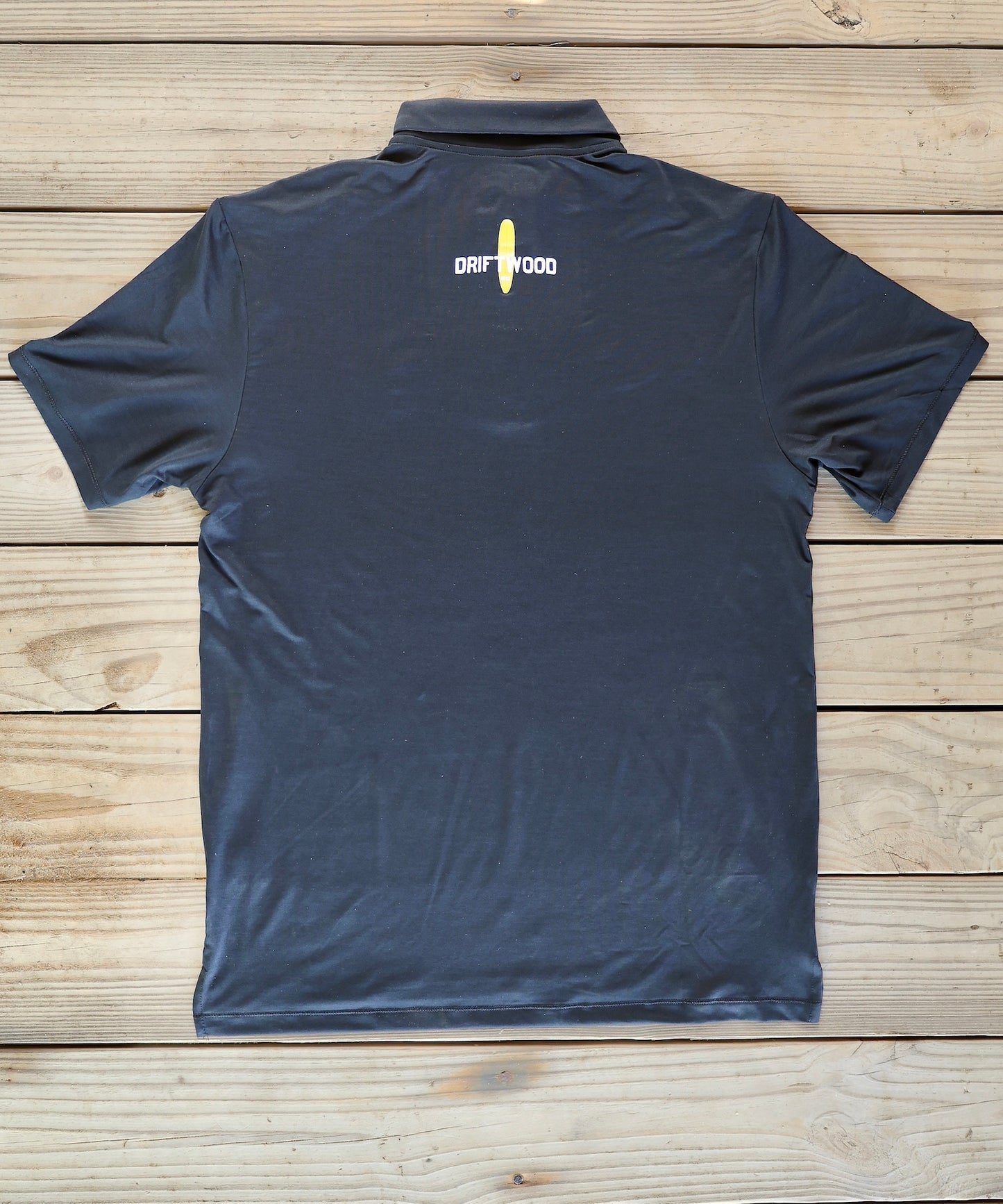 Land and Sea - Lightweight Performance Golf Shirt - Black