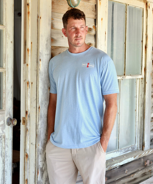 Original Stringer - Ultra Soft Tee - Blue