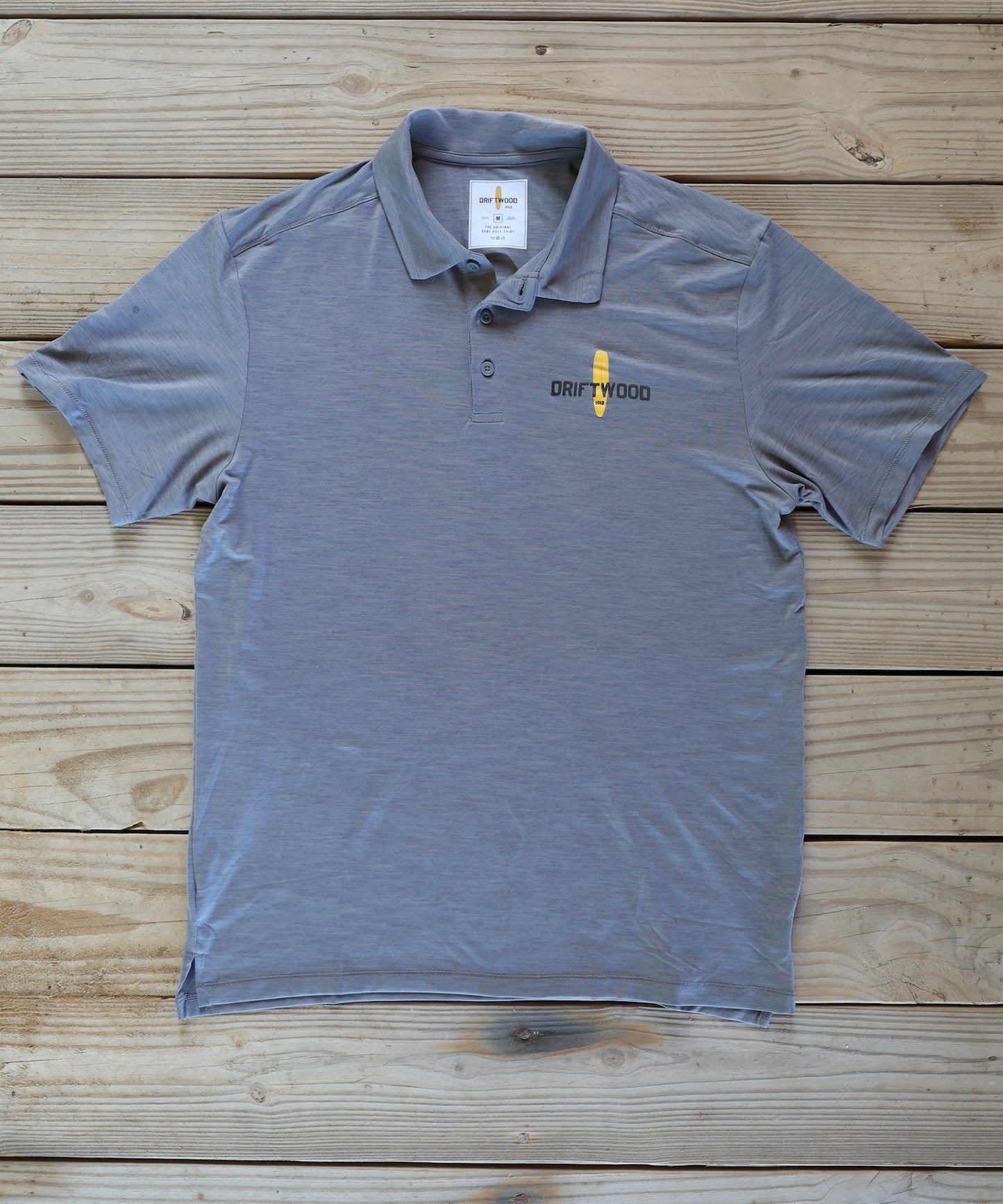 Pioneer - Lightweight Performance Golf Shirt - Grey
