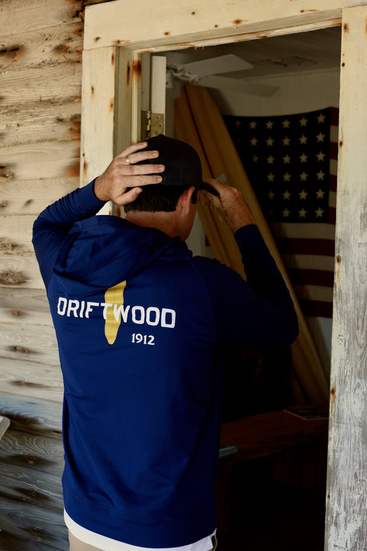 Breezy - Lightweight Performance Hoodie - Navy