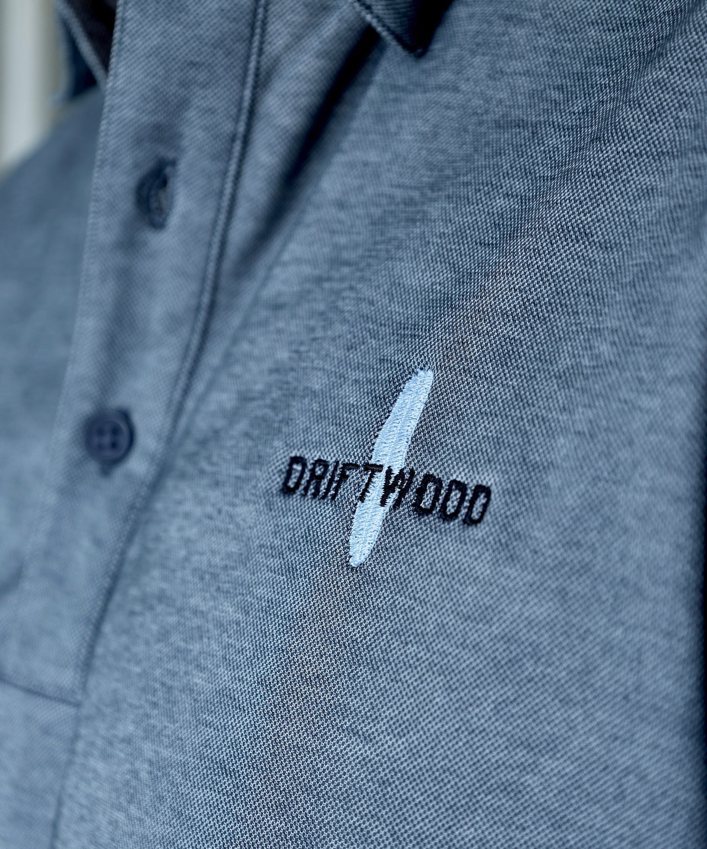 1912 - Classic Embroidered Golf Shirt - Grey