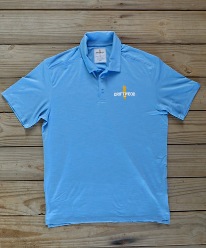 Pioneer - Lightweight Performance Golf Shirt - Blue