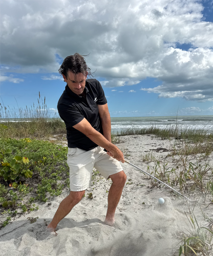 Driftwood Original Embroidered Golf Shirt - Black