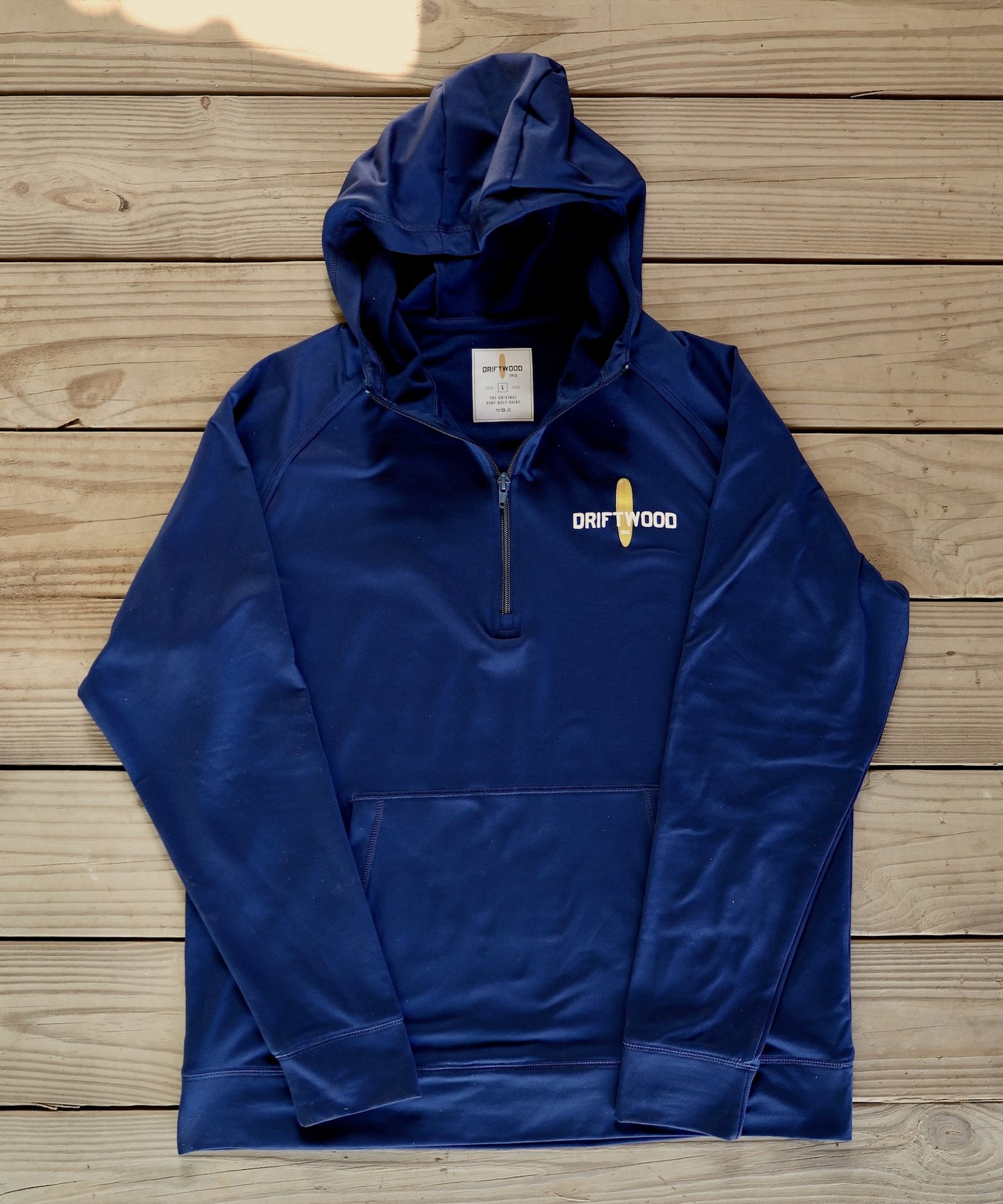 Breezy - Lightweight Performance Hoodie - Navy