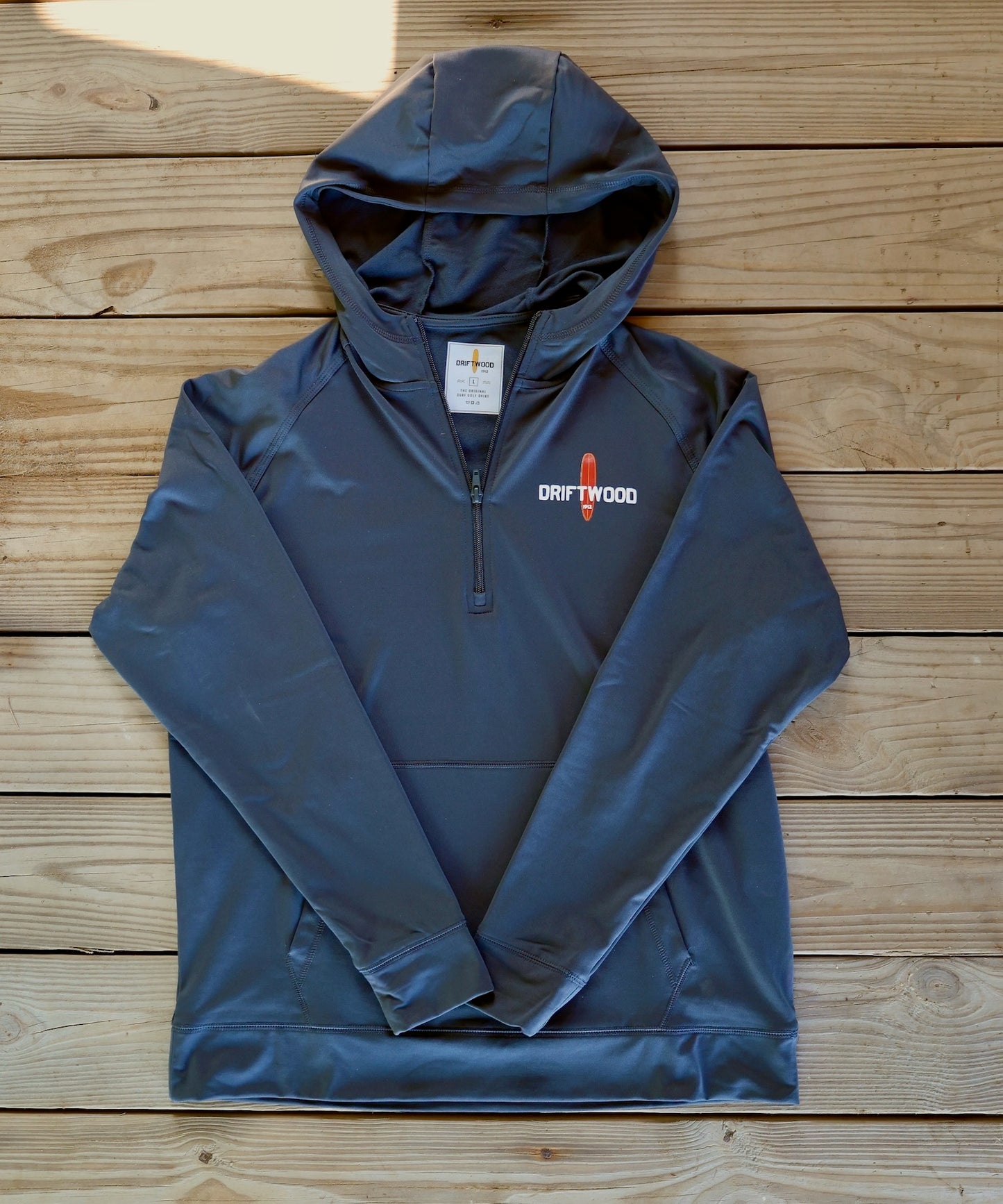 Breezy - Lightweight Performance Hoodie - Grey